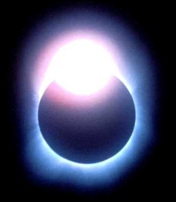 Diamond Ring Eclipse of sun.