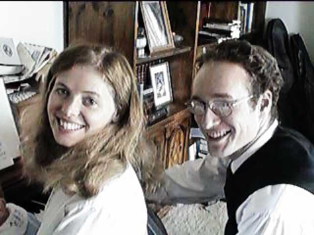 Catherine with Weston Taylor, Mar 4, 2001