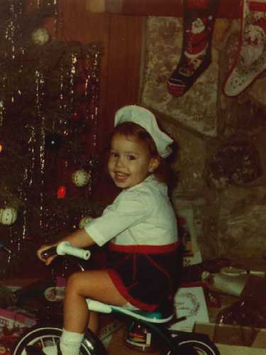 Jeannette, 2 1/2 years of age, Christmas, 1969
